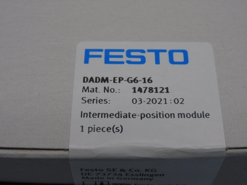 FESTO DADM-EP-G6-16 1478121 NSFS
