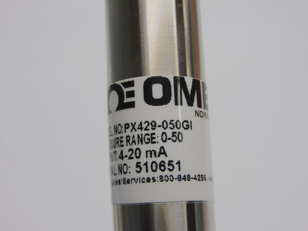 OMEGA PX429-050GI 0-50PSI NSMP