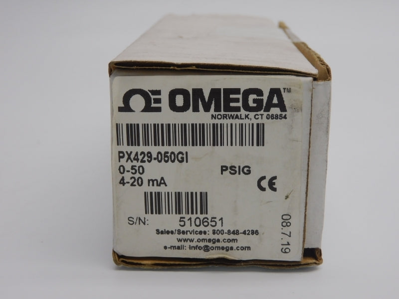 OMEGA PX429-050GI 0-50PSI NSMP