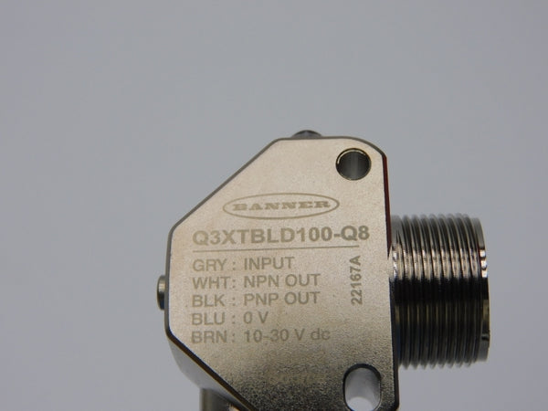 BANNER ENGINEERING Q3XTBLD100-Q8 91632 10-30VDC NSMP