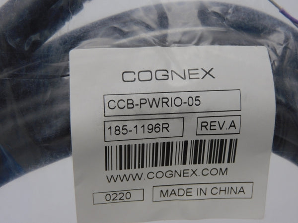 COGNEX CCB-PWRIO-05 185-1196R REV. A NSMP