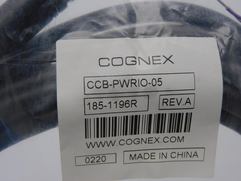 COGNEX CCB-PWRIO-05 185-1196R REV. A NSMP