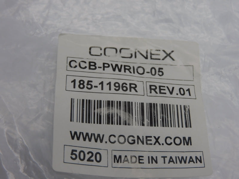 COGNEX CCB-PWRIO-05 185-1196R REV. 01 NSMP