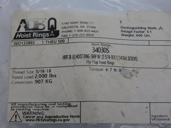 ADB 34030S NSMP