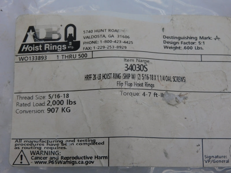 ADB 34030S NSMP