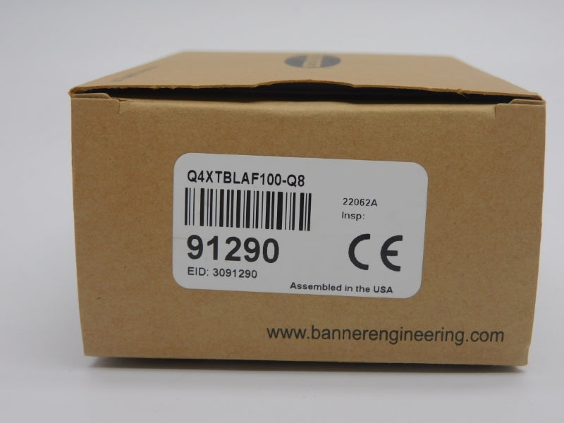 BANNER ENGINEERING Q4XTBLAF100-Q8 91290 10-30VDC NSMP