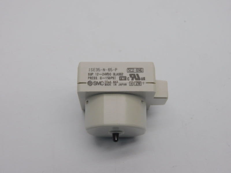 SMC ISE35-N-65-P 12-24VDC 0-150PSI NSMP