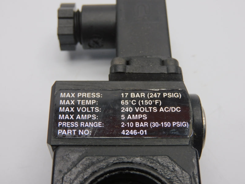 4246-01 240V 5A 30-150PSI UNMP
