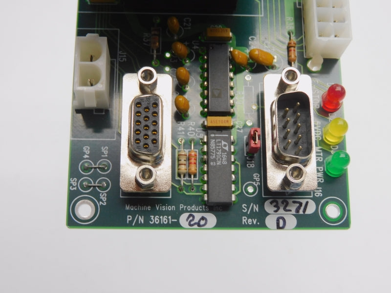 MACHINE VISION PRODUCTS 36161-20 REV. D NSNP