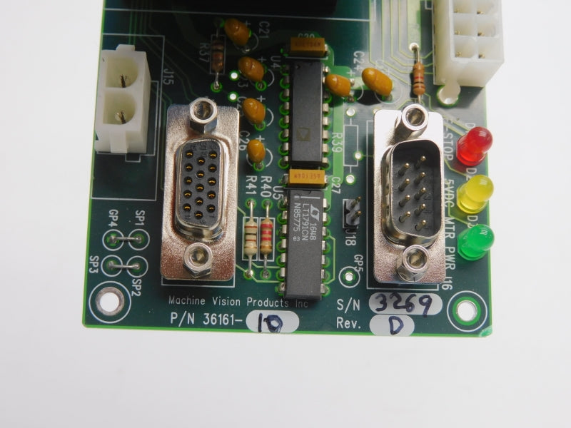 MACHINE VISION PRODUCTS 36161-10 REV. D NSNP