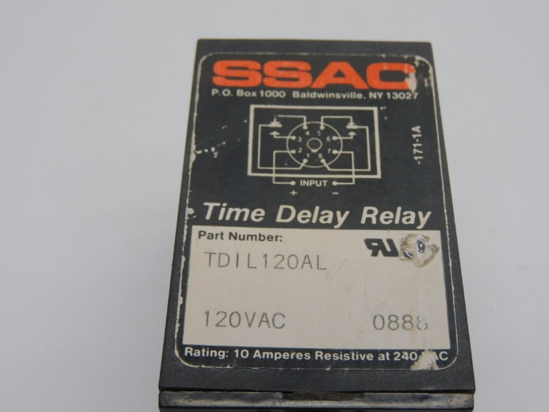 SSAC TDIL120AL 120VAC 10A UNMP