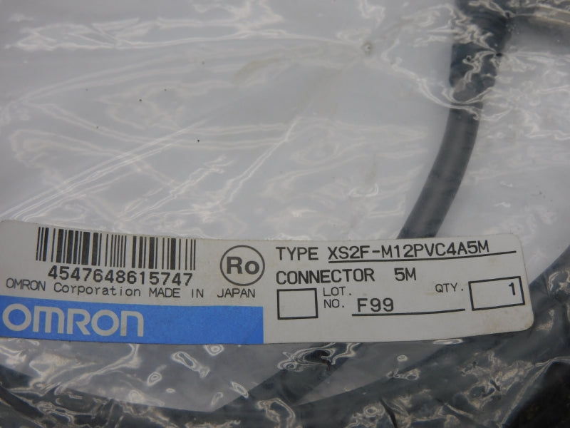 OMRON XS2F-M12PVC4A5M 5M NSMP