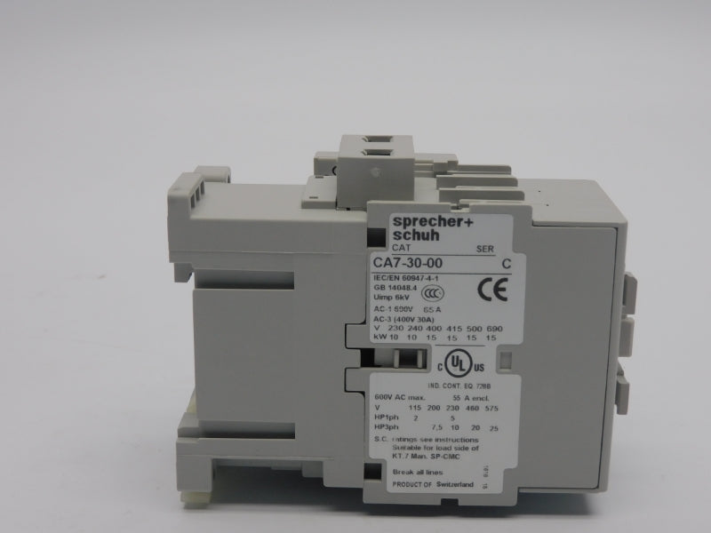 SPRECHER+SCHUH CA7-30-10-220W SER. C 208-240V 65A NSMP