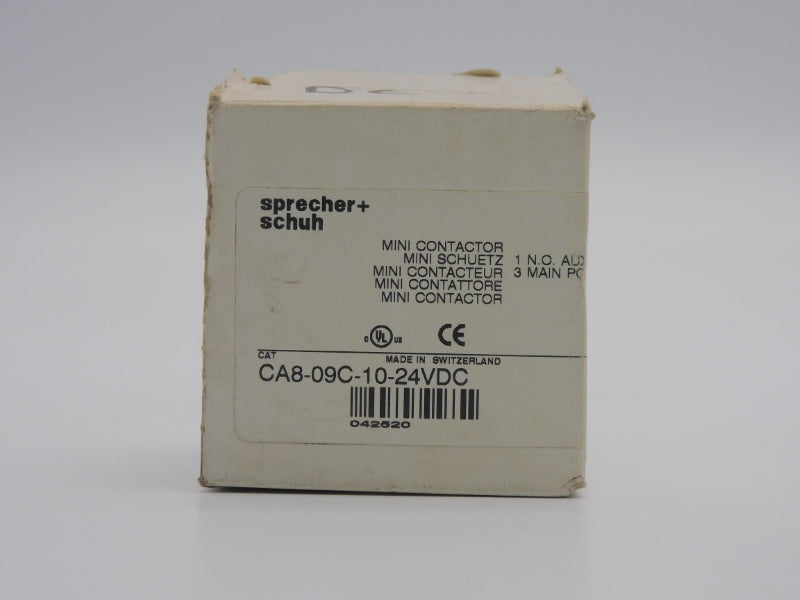 SPRECHER+SCHUH CA8-09C-10-24VDC SER. A 24VDC 20A NSMP