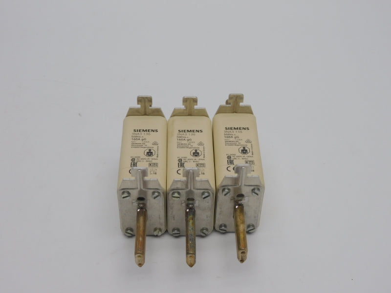 SIEMENS 3NA3136 500V 160A (PKG OF 3) NSMP