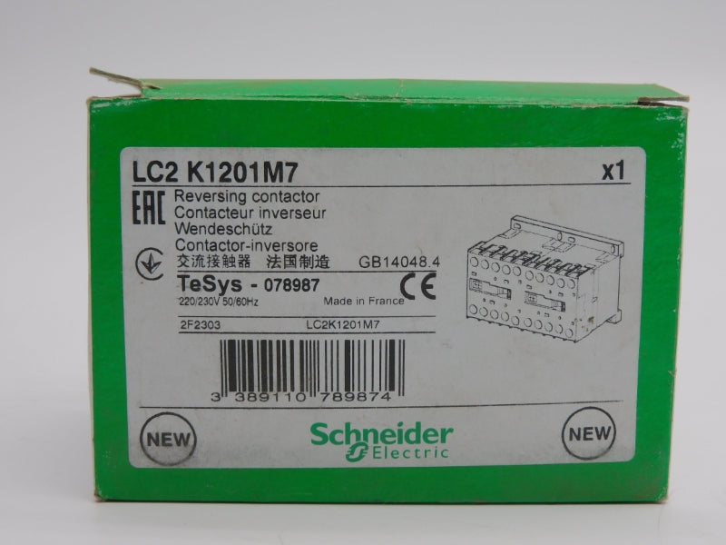 SCHNEIDER ELECTRIC LC2K1201M7 220/230V 20A NSMP