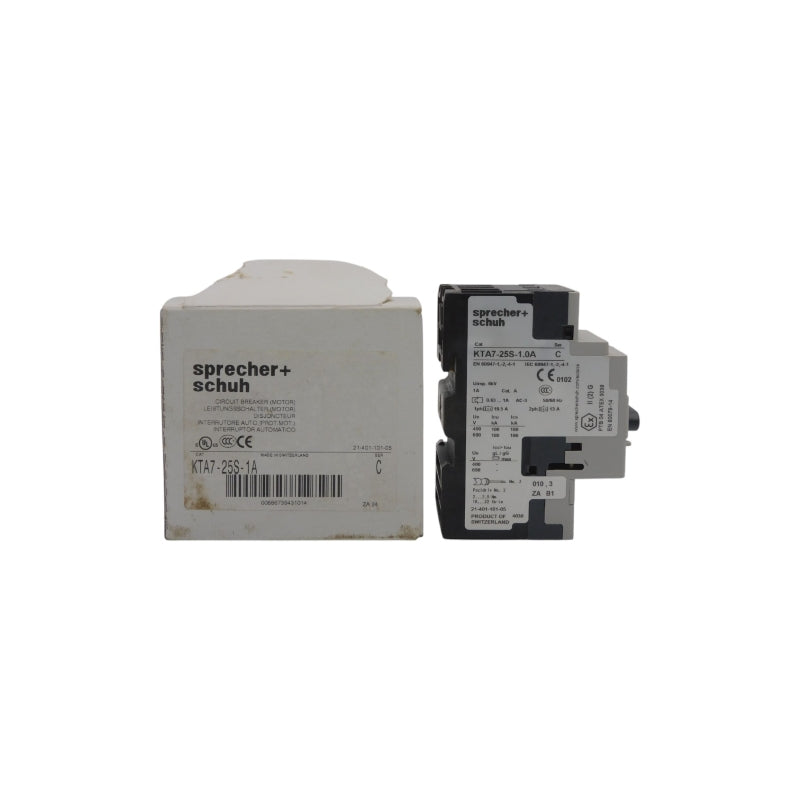 SPRECHER+SCHUH KTA7-25S-1A SER. C 690V 0.63-1A NSMP