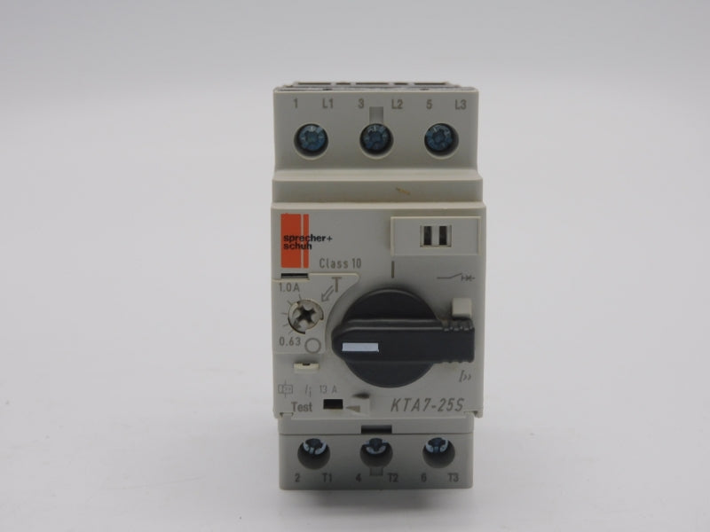 SPRECHER+SCHUH KTA7-25S-1A SER. C 690V 0.63-1A NSMP