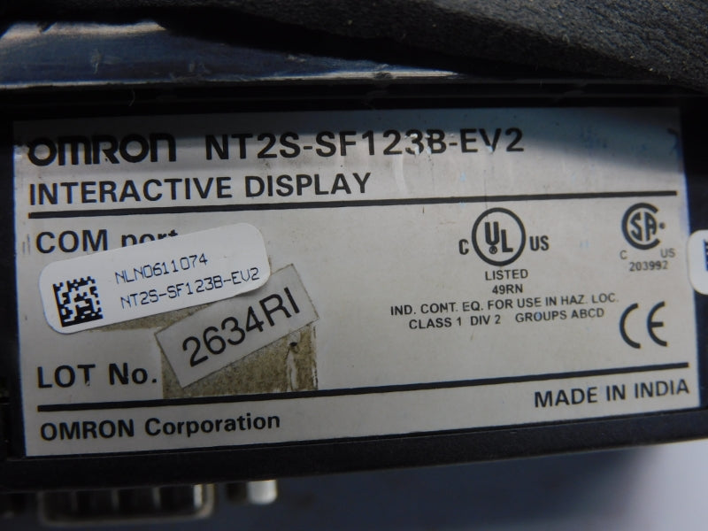 OMRON NT2S-SF123B-EV2 UNMP
