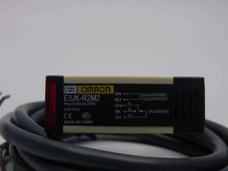 OMRON E3JK-R2M2 12-240VDC 2M NSMP