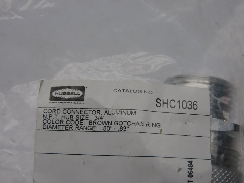 HUBBELL SHC1036 3/4" NSMP