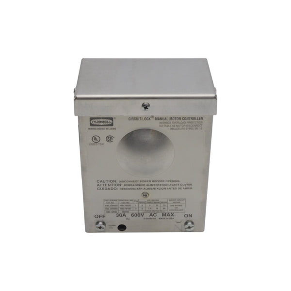 HUBBELL HBL13R89D 600VAC 30A NSNP