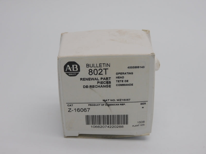 ALLEN BRADLEY Z-16067 (WH) NSMP