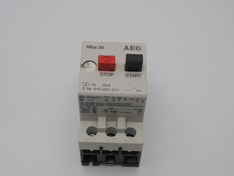 AEG 910-201-211-000 254275 600VAC 16-20A NSMP