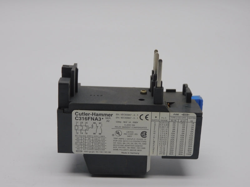EATON C316FNA3L SER. A2 690V 3.5-5A NSMP