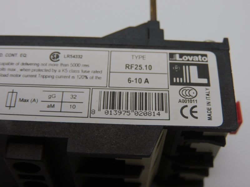 LOVATO 11RF2510 690V 6-10A NSMP