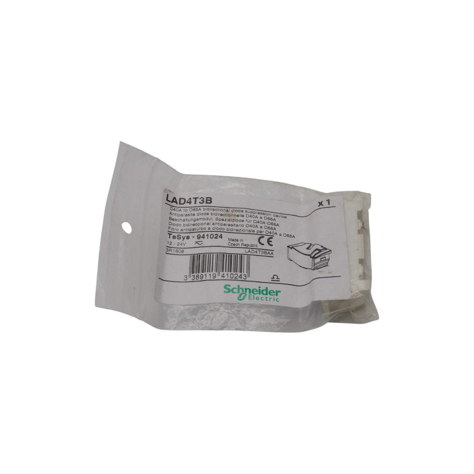SCHNEIDER ELECTRIC LAD4T3B 12-24V NSMP