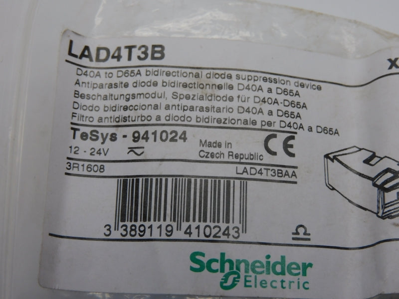 SCHNEIDER ELECTRIC LAD4T3B 12-24V NSMP