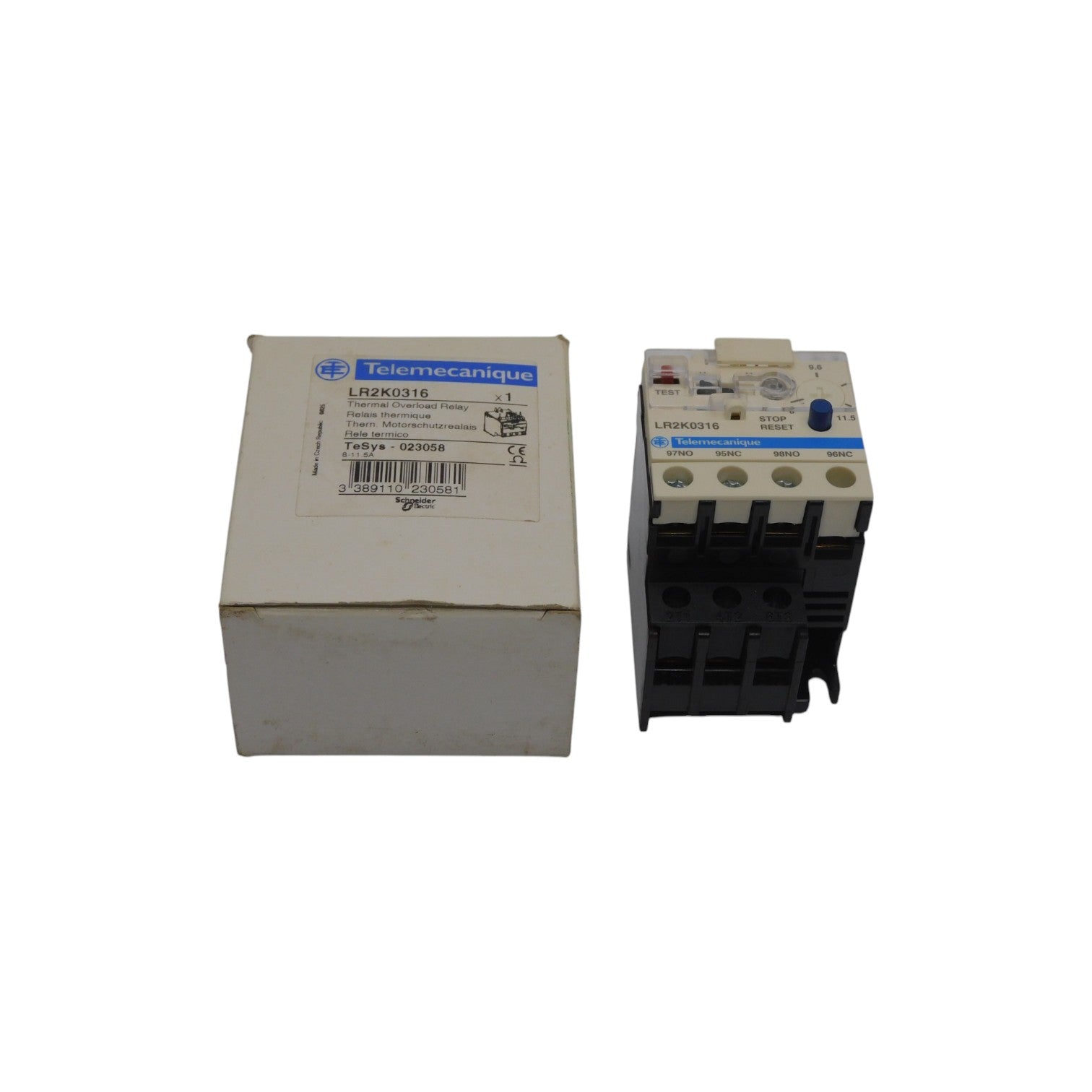 TELEMECANIQUE LR2K0316 8-11.5A NSMP