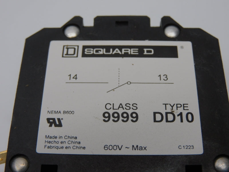 SQUARE D 9999DD10 SER. C 600V NSMP