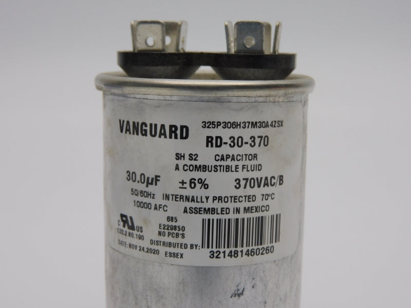 VANGUARD 325P306H37M30A4ZSX RD-30-370 370VAC NSMP