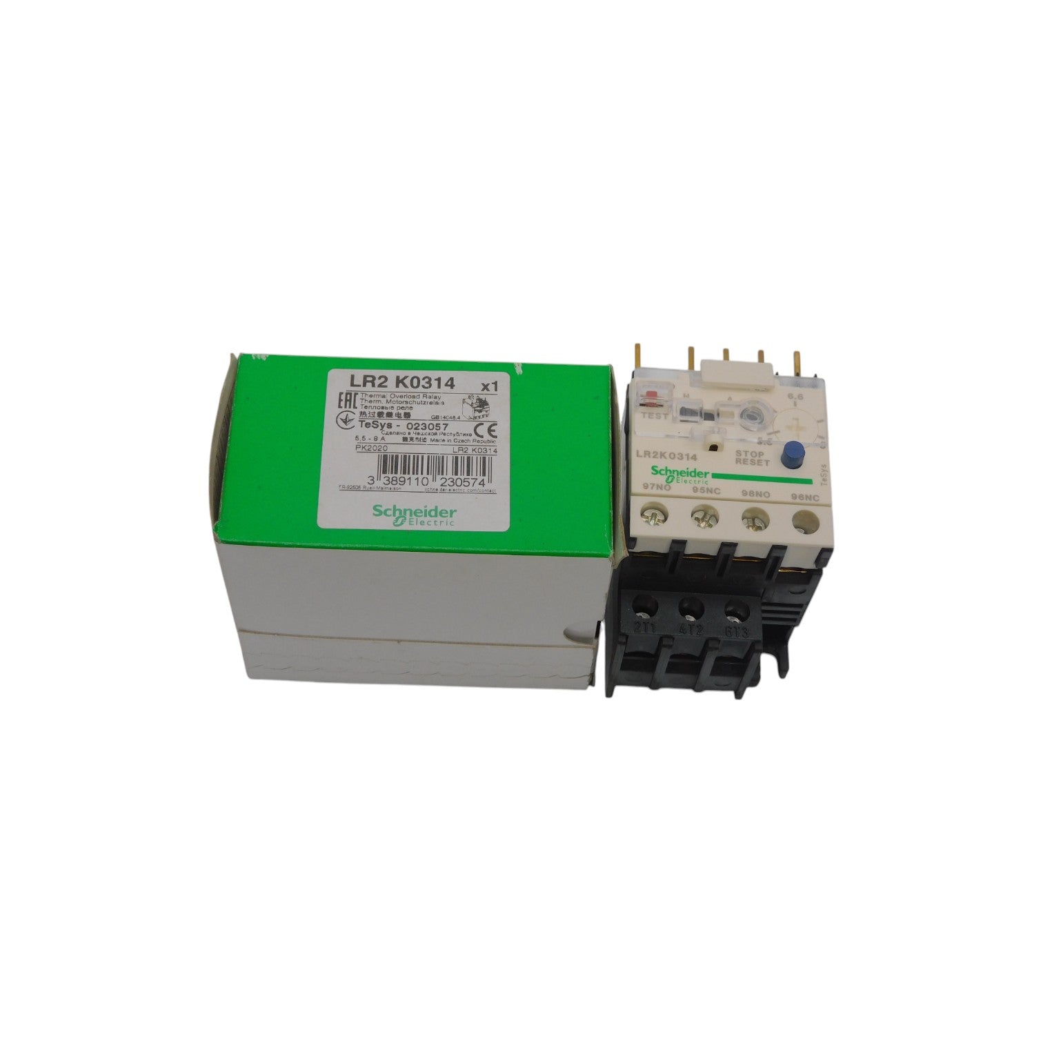 SCHNEIDER ELECTRIC LR2K0314 690V 5.5-8A NSMP