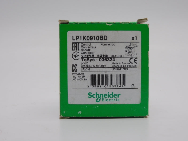 SCHNEIDER ELECTRIC LP1K0910BD 24VDC 20A NSMP