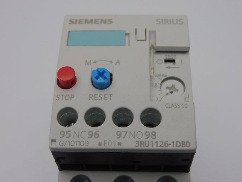 SIEMENS 3RU1126-1DB0 690V 2.2-3.2A NSMP