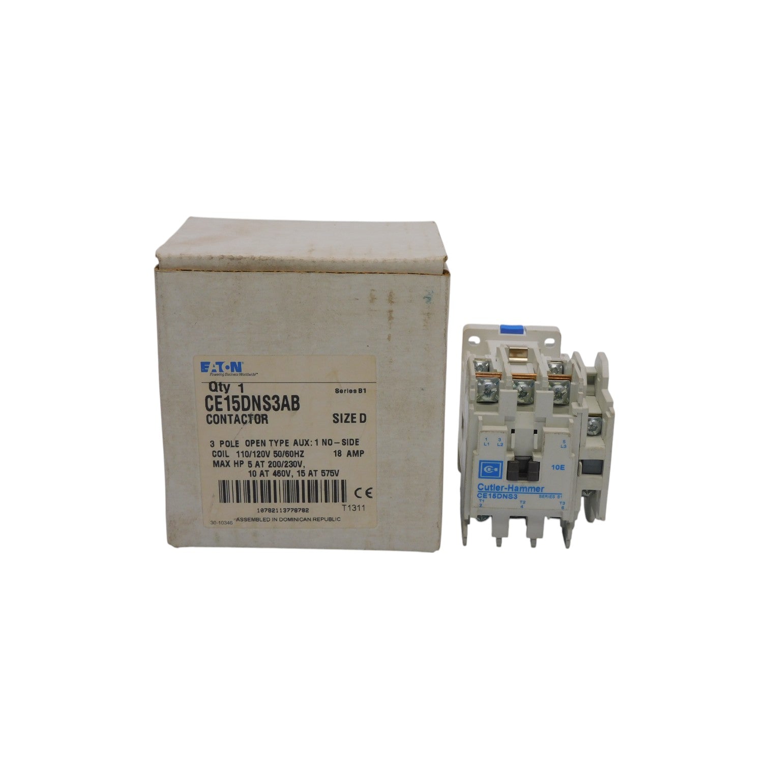 EATON CE15DNS3AB SER. B1 110/120V 18A (AS PICTURED) NSMP