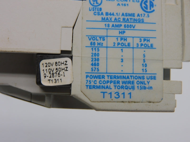 EATON CE15DNS3AB SER. B1 110/120V 18A (AS PICTURED) NSMP