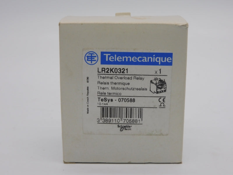 TELEMECANIQUE LR2K0321 690V 10-14A NSMP