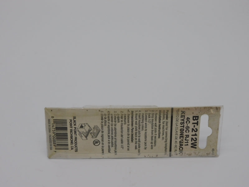 BPP BT-212W 4C-6C-RJ11 NSMP