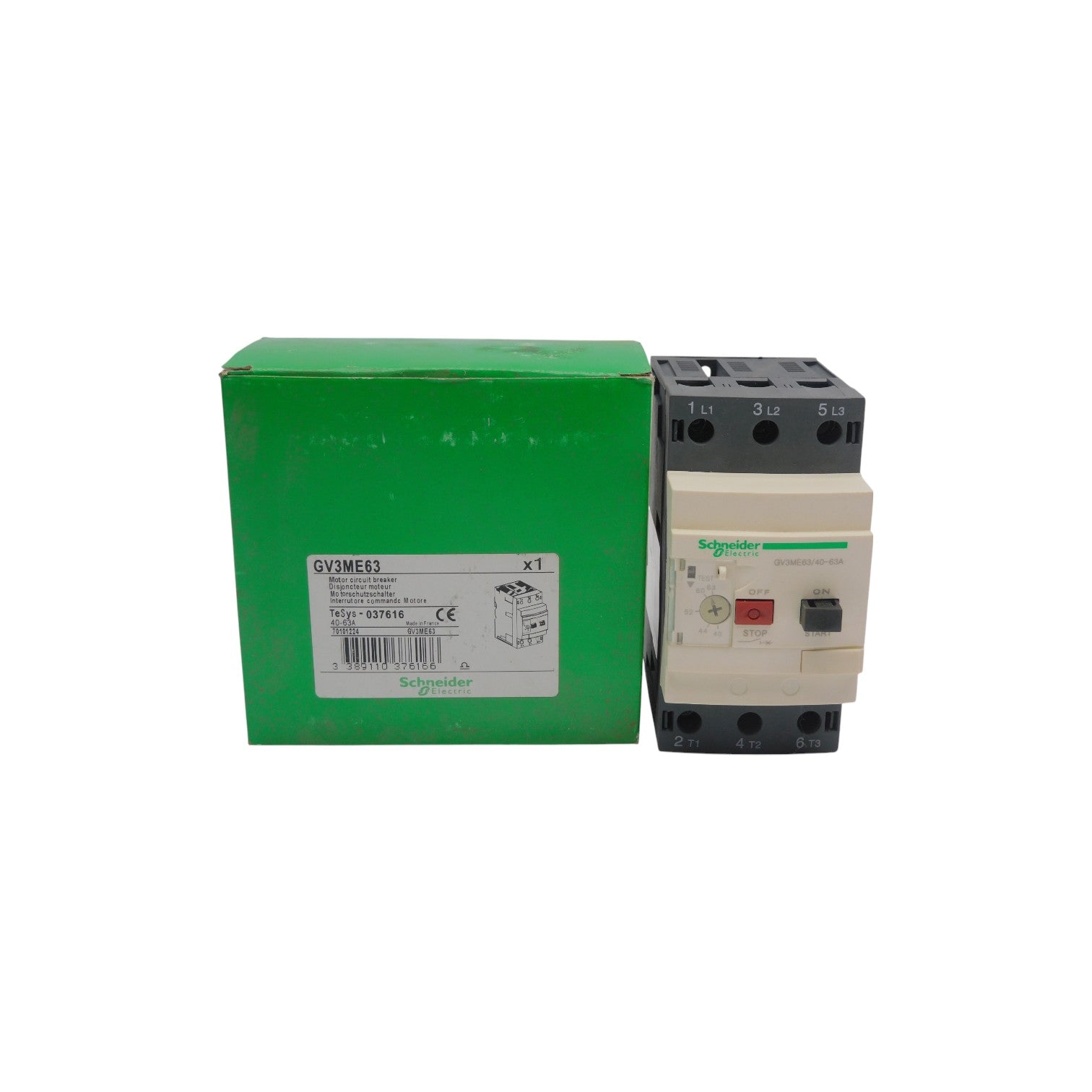 SCHNEIDER ELECTRIC GV3ME63 690V 40-63A NSMP