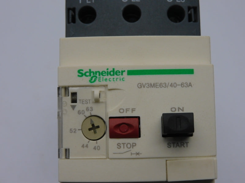 SCHNEIDER ELECTRIC GV3ME63 690V 40-63A NSMP