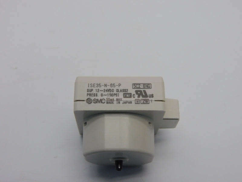 SMC ISE35-N-65-P 12-24VDC 0-150PSI NSMP