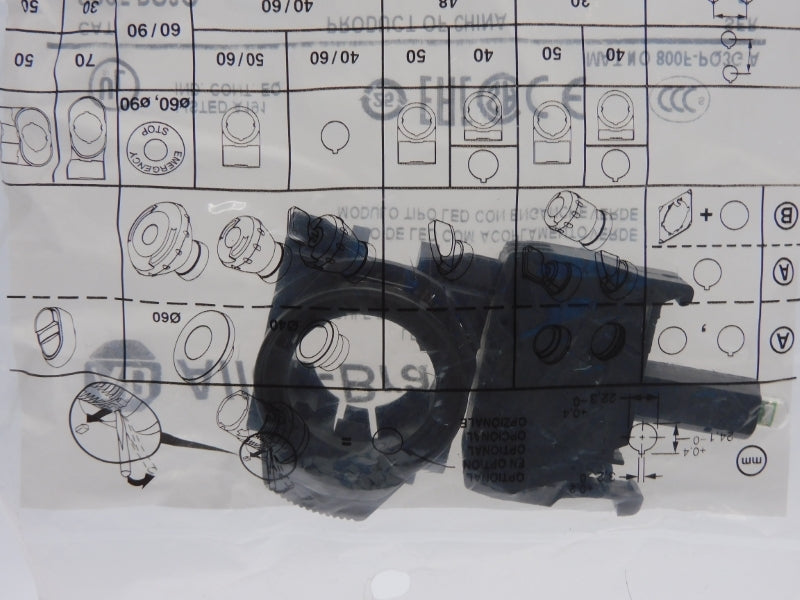 ALLEN BRADLEY 800F-PQ3G SER. A NSMP