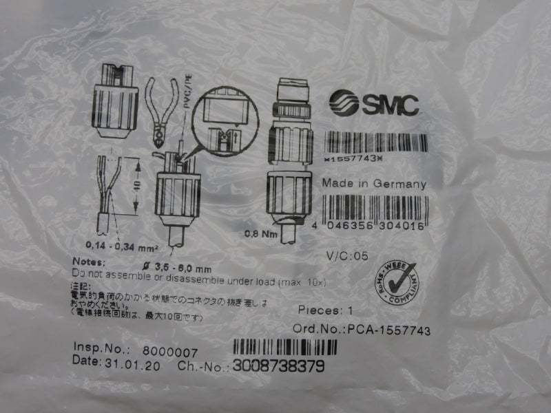 SMC PCA-1557743 NSMP