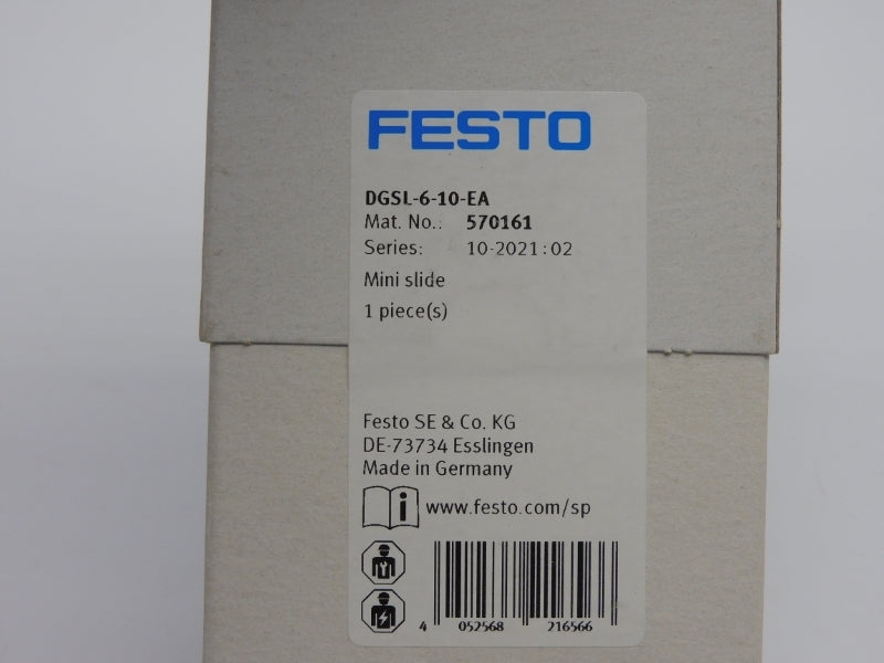 FESTO DGSL-6-10-EA 570161 NSFS