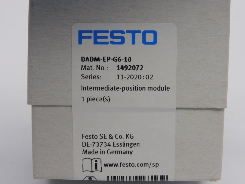 FESTO DADM-EP-G6-10 1492072 NSFS