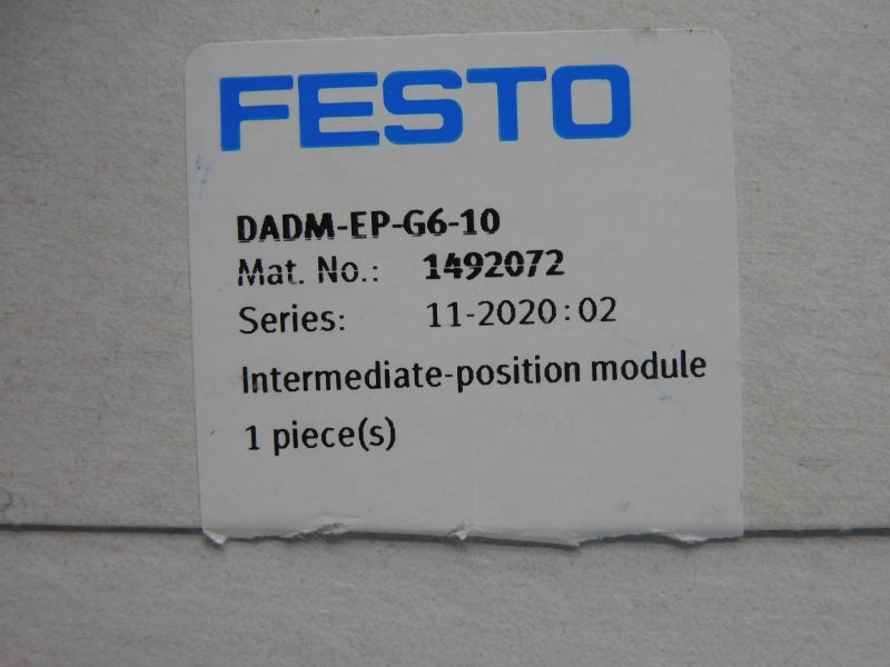 FESTO DADM-EP-G6-10 1492072 NSMP